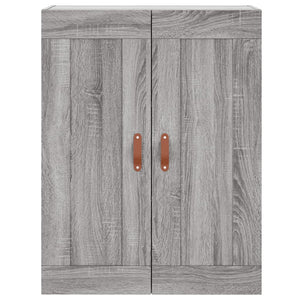 Ντουλάπι Γκρι Sonoma 69,5 x 34 x 180 εκ. Επεξεργασμένο Ξύλο