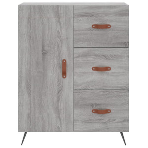 Ντουλάπι Γκρι Sonoma 69,5 x 34 x 180 εκ. Επεξεργασμένο Ξύλο