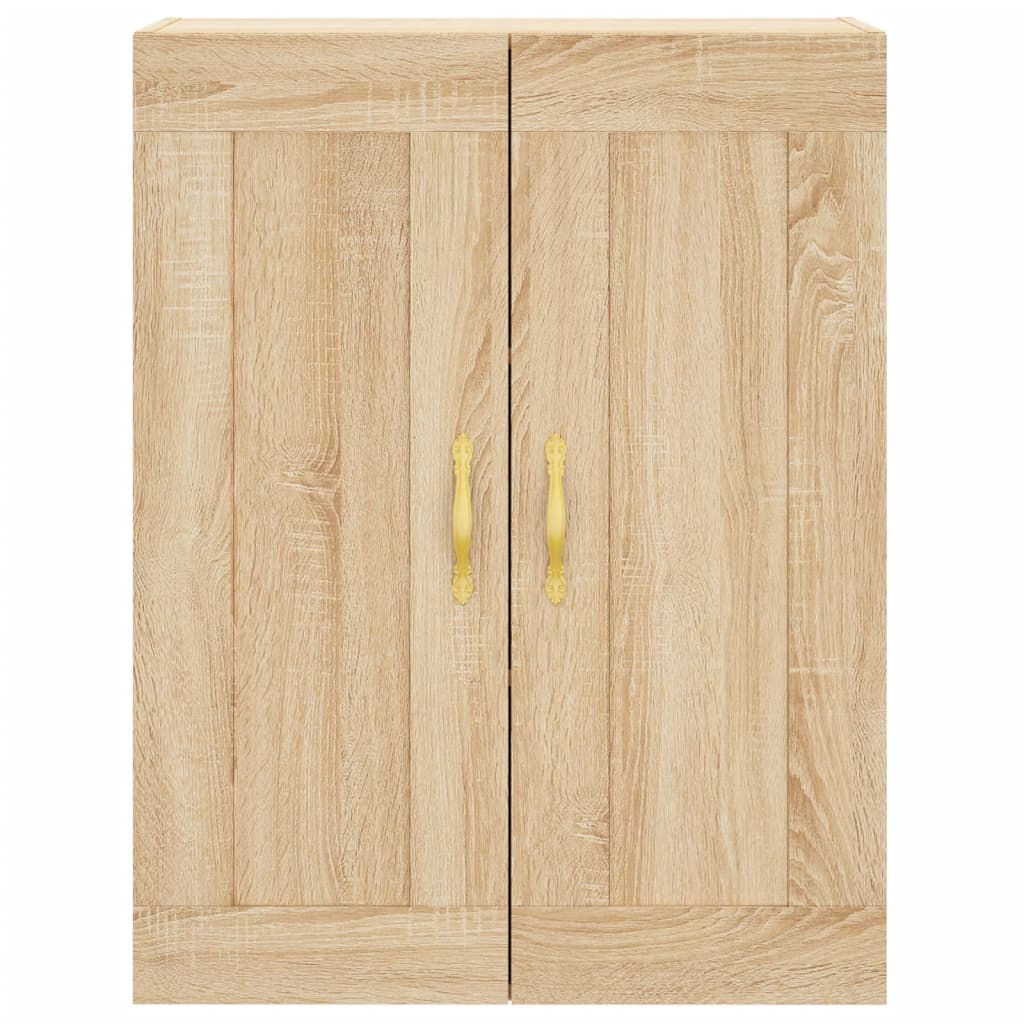 Ντουλάπι Sonoma δρυς 69,5 x 34 x 180 εκ. από Επεξεργασμένο Ξύλο