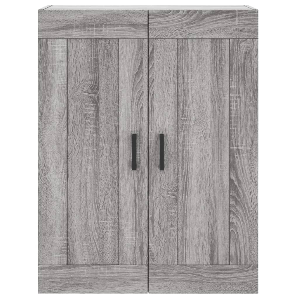 Ντουλάπι Γκρι Sonoma 69,5 x 34 x 180 εκ. Επεξεργασμένο Ξύλο