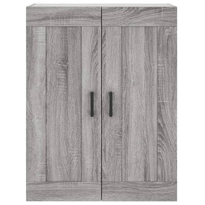Ντουλάπι Γκρι Sonoma 69,5 x 34 x 180 εκ. Επεξεργασμένο Ξύλο