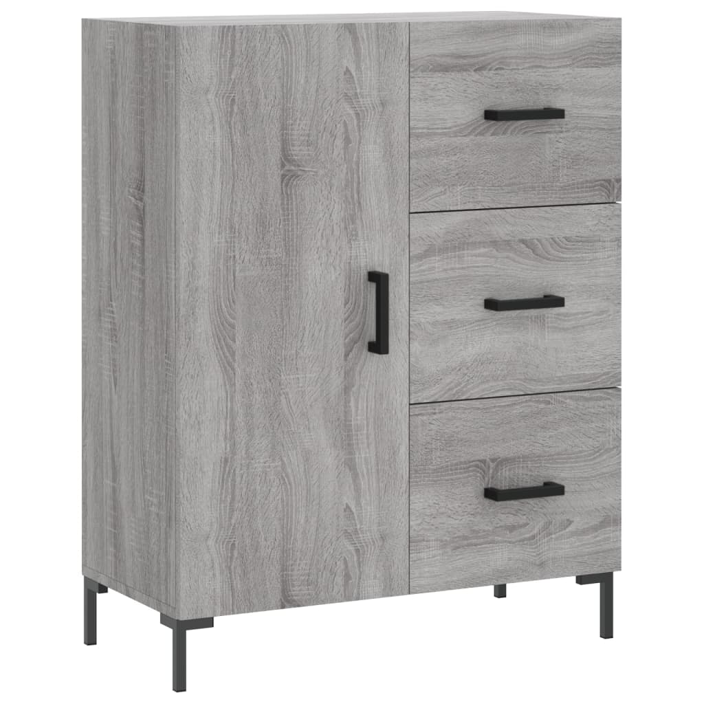 Ντουλάπι Γκρι Sonoma 69,5 x 34 x 180 εκ. Επεξεργασμένο Ξύλο