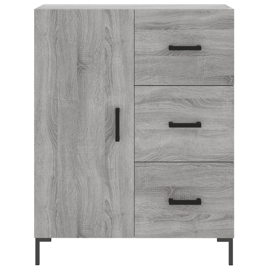 Ντουλάπι Γκρι Sonoma 69,5 x 34 x 180 εκ. Επεξεργασμένο Ξύλο