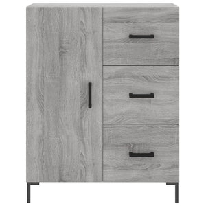 Ντουλάπι Γκρι Sonoma 69,5 x 34 x 180 εκ. Επεξεργασμένο Ξύλο