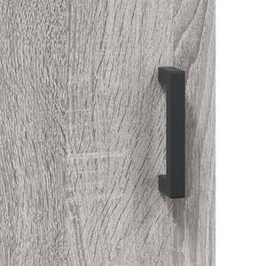 Ντουλάπι Γκρι Sonoma 69,5 x 34 x 180 εκ. Επεξεργασμένο Ξύλο