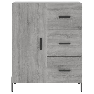 Ντουλάπι Γκρι Sonoma 69,5 x 34 x 180 εκ. Επεξεργασμένο Ξύλο
