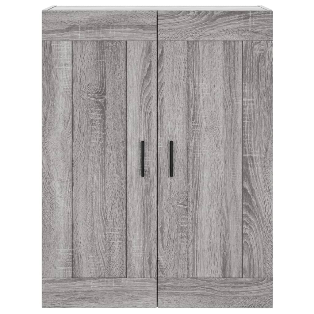 Ντουλάπι Γκρι Sonoma 69,5 x 34 x 180 εκ. Επεξεργασμένο Ξύλο