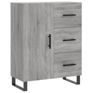Ντουλάπι Γκρι Sonoma 69,5 x 34 x 180 εκ. Επεξεργασμένο Ξύλο