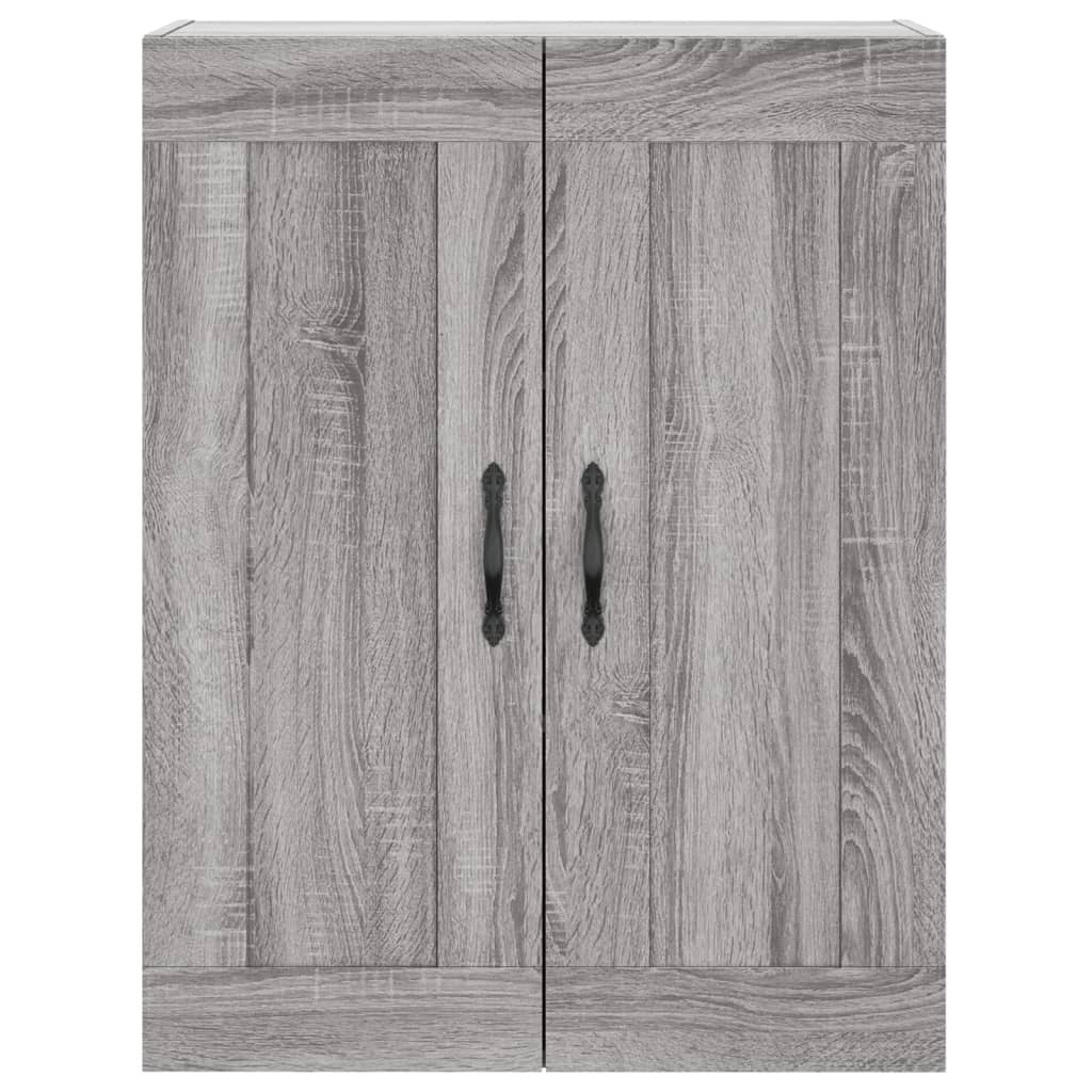 Ντουλάπι Γκρι Sonoma 69,5 x 34 x 180 εκ. Επεξεργασμένο Ξύλο - Pakobazaar
