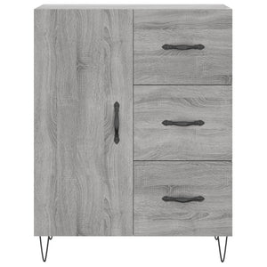 Ντουλάπι Γκρι Sonoma 69,5 x 34 x 180 εκ. Επεξεργασμένο Ξύλο - Pakobazaar