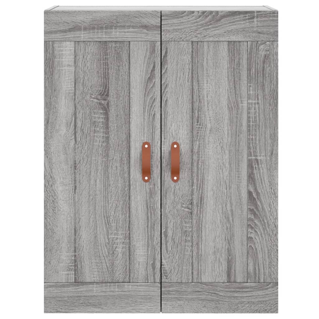 Ντουλάπι Γκρι Sonoma 69,5 x 34 x 180 εκ. Επεξεργασμένο Ξύλο