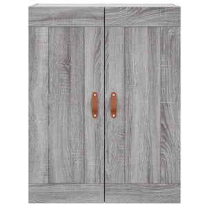 Ντουλάπι Γκρι Sonoma 69,5 x 34 x 180 εκ. Επεξεργασμένο Ξύλο