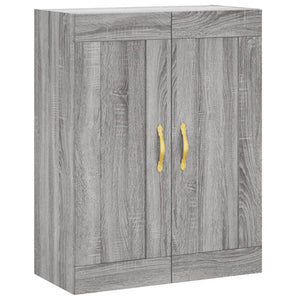 Ντουλάπι Γκρι Sonoma 69,5 x 34 x 180 εκ. Επεξεργασμένο Ξύλο
