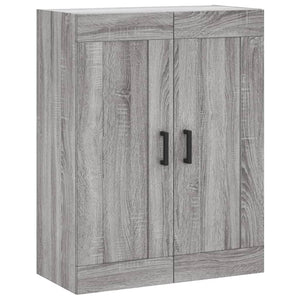 Ντουλάπι Γκρι Sonoma 69,5 x 34 x 180 εκ. Επεξεργασμένο Ξύλο - Pakobazaar