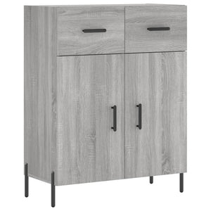 Ντουλάπι Γκρι Sonoma 69,5 x 34 x 180 εκ. Επεξεργασμένο Ξύλο