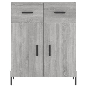 Ντουλάπι Γκρι Sonoma 69,5 x 34 x 180 εκ. Επεξεργασμένο Ξύλο