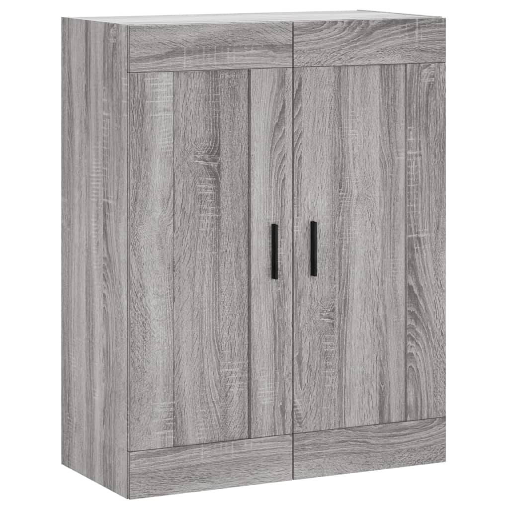 Ντουλάπι Γκρι Sonoma 69,5 x 34 x 180 εκ. Επεξεργασμένο Ξύλο