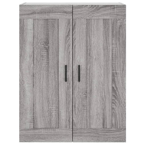 Ντουλάπι Γκρι Sonoma 69,5 x 34 x 180 εκ. Επεξεργασμένο Ξύλο