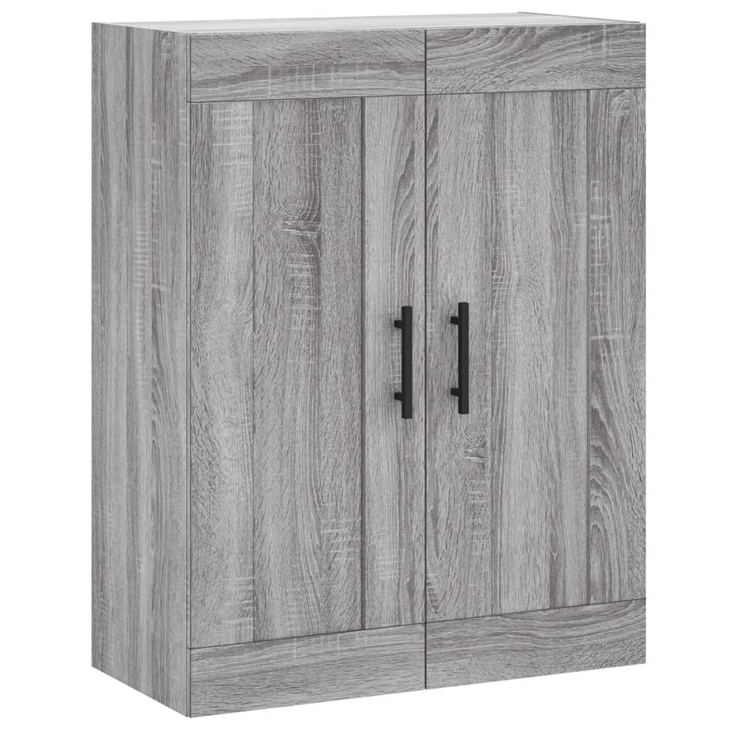 Ντουλάπι Γκρι Sonoma 69,5 x 34 x 180 εκ. Επεξεργασμένο Ξύλο