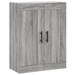 Ντουλάπι Γκρι Sonoma 69,5 x 34 x 180 εκ. Επεξεργασμένο Ξύλο