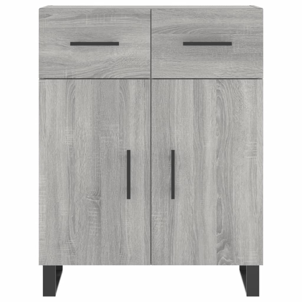 Ντουλάπι Γκρι Sonoma 69,5 x 34 x 180 εκ. Επεξεργασμένο Ξύλο