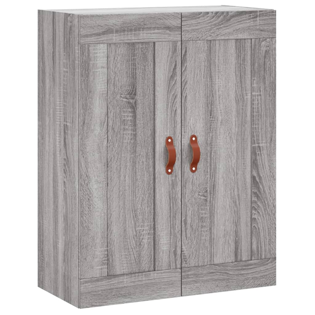 Ντουλάπι Γκρι Sonoma 69,5 x 34 x 180 εκ. Επεξεργασμένο Ξύλο