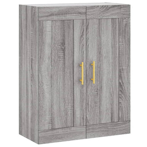 Ντουλάπι Γκρι Sonoma 69,5 x 34 x 180 εκ. Επεξεργασμένο Ξύλο