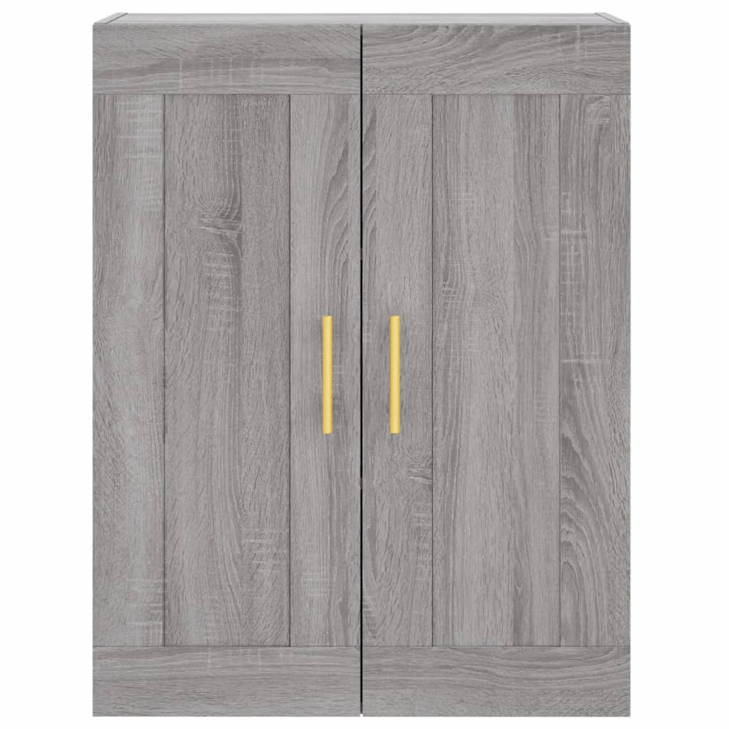 Ντουλάπι Γκρι Sonoma 69,5 x 34 x 180 εκ. Επεξεργασμένο Ξύλο