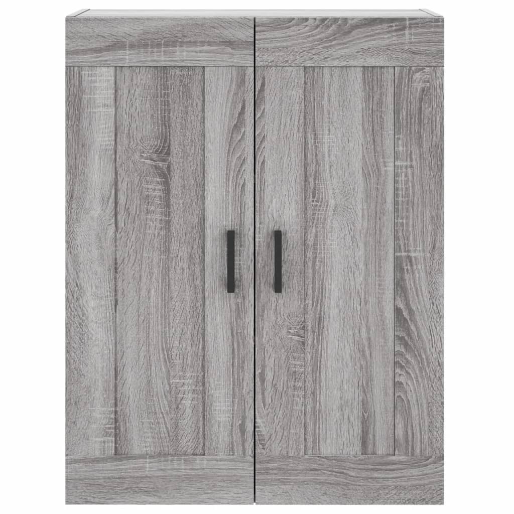 Ντουλάπι Γκρι Sonoma 69,5 x 34 x 180 εκ. Επεξεργασμένο Ξύλο