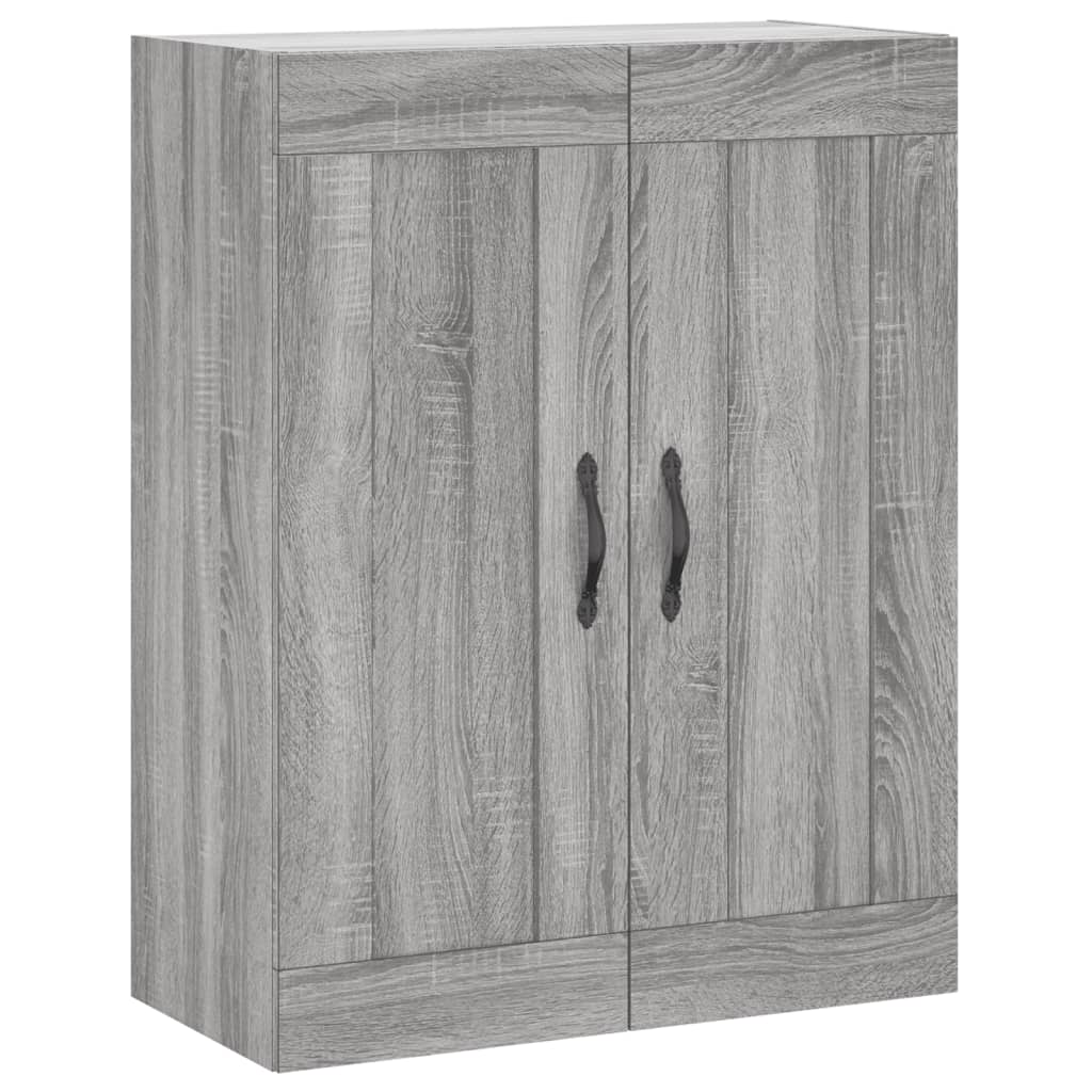 Ντουλάπι Γκρι Sonoma 69,5 x 34 x 180 εκ. Επεξεργασμένο Ξύλο
