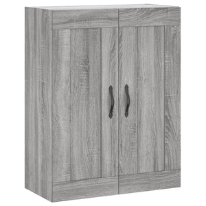 Ντουλάπι Γκρι Sonoma 69,5 x 34 x 180 εκ. Επεξεργασμένο Ξύλο