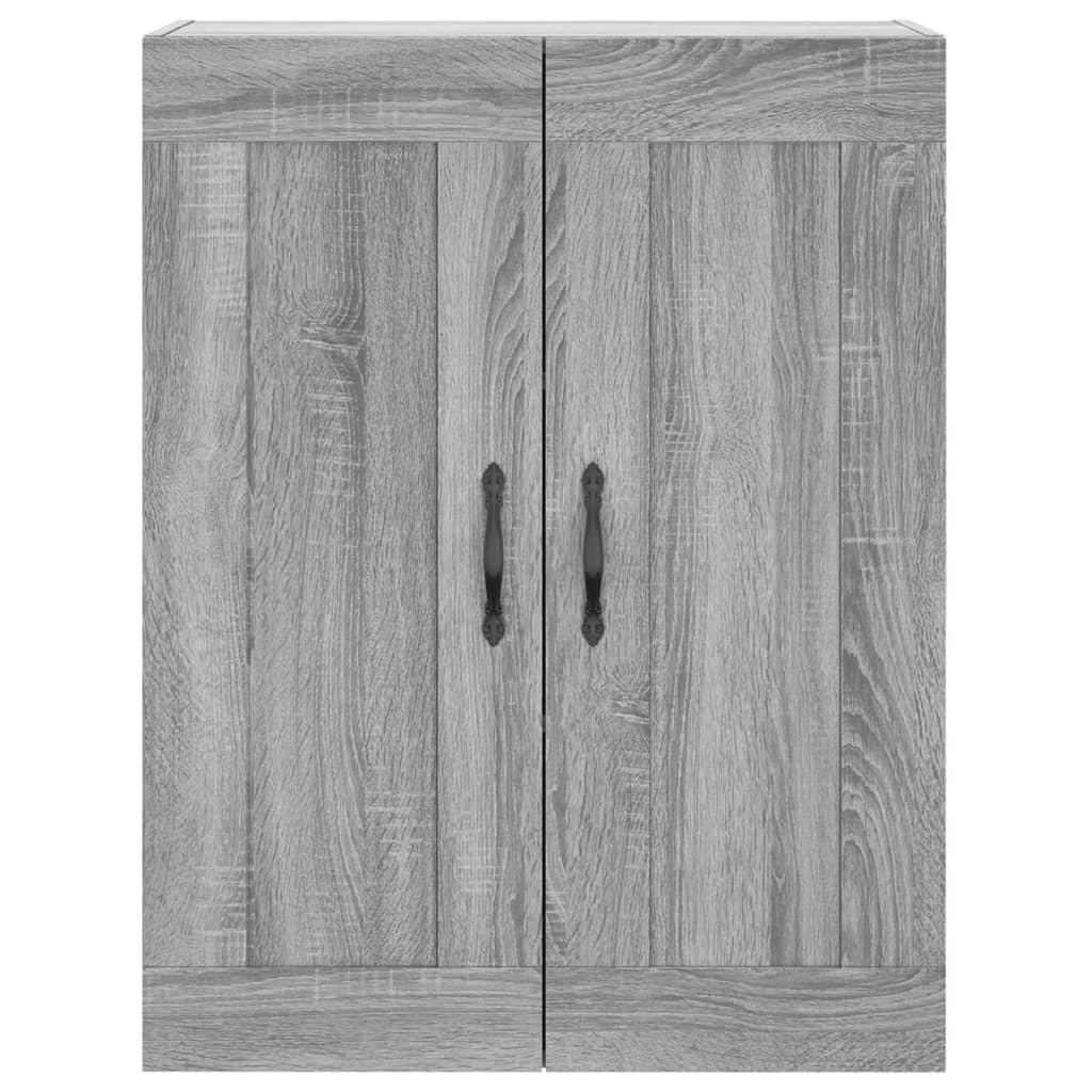 Ντουλάπι Γκρι Sonoma 69,5 x 34 x 180 εκ. Επεξεργασμένο Ξύλο