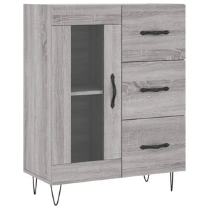 Ντουλάπι Γκρι Sonoma 69,5 x 34 x 180 εκ. Επεξεργασμένο Ξύλο