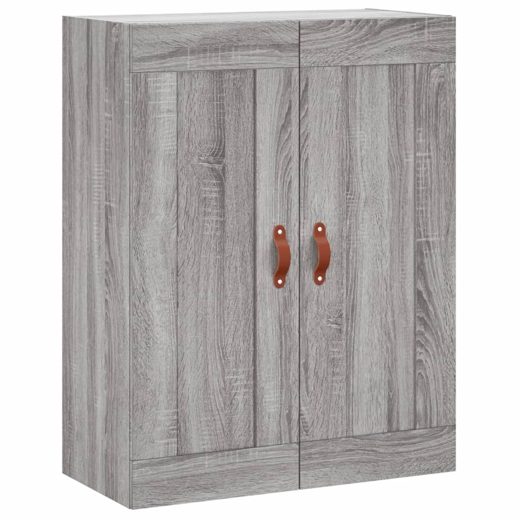Ντουλάπι Γκρι Sonoma 69,5 x 34 x 180 εκ. Επεξεργασμένο Ξύλο