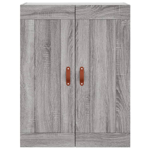 Ντουλάπι Γκρι Sonoma 69,5 x 34 x 180 εκ. Επεξεργασμένο Ξύλο