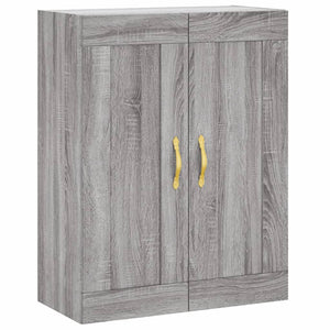 Ντουλάπι Γκρι Sonoma 69,5 x 34 x 180 εκ. Επεξεργασμένο Ξύλο