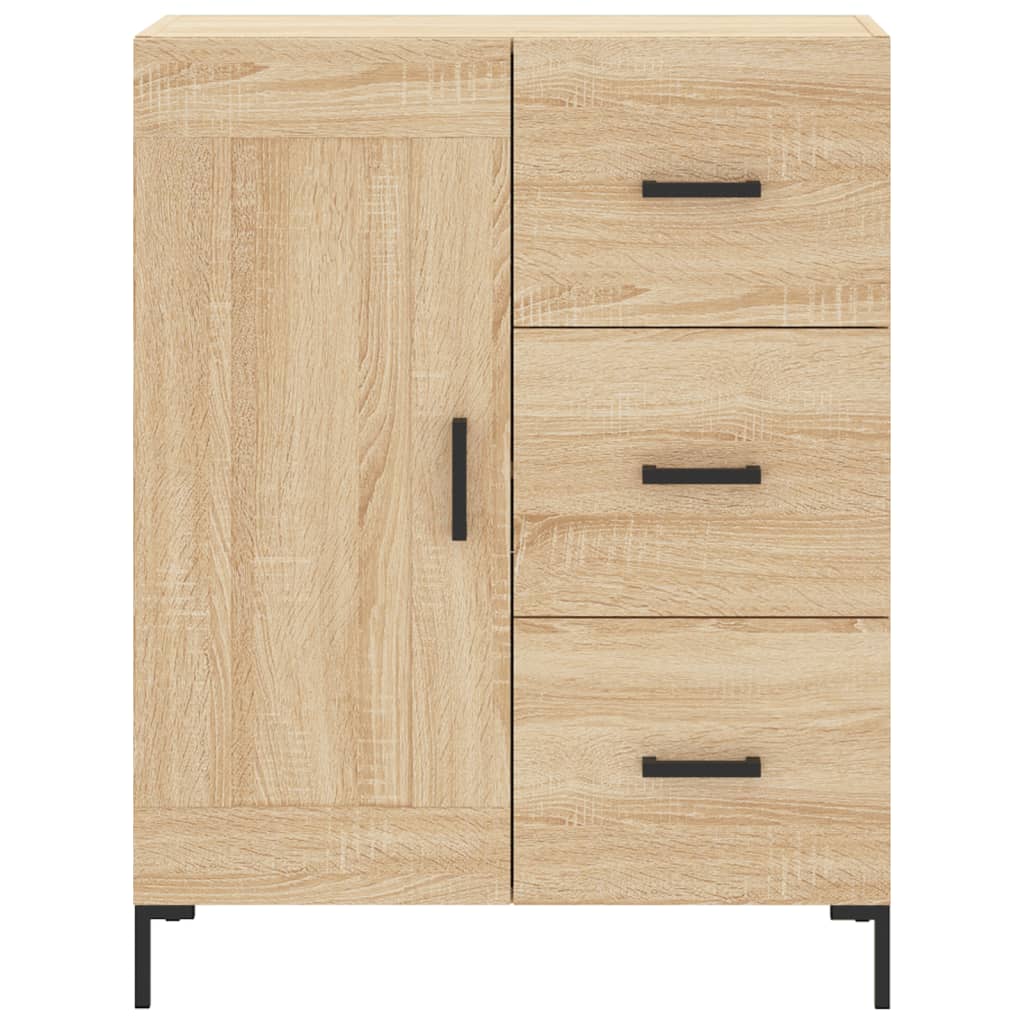 Ντουλάπι Sonoma δρυς 69,5 x 34 x 180 εκ. από Επεξεργασμένο Ξύλο