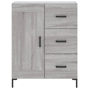 Ντουλάπι Γκρι Sonoma 69,5 x 34 x 180 εκ. Επεξεργασμένο Ξύλο