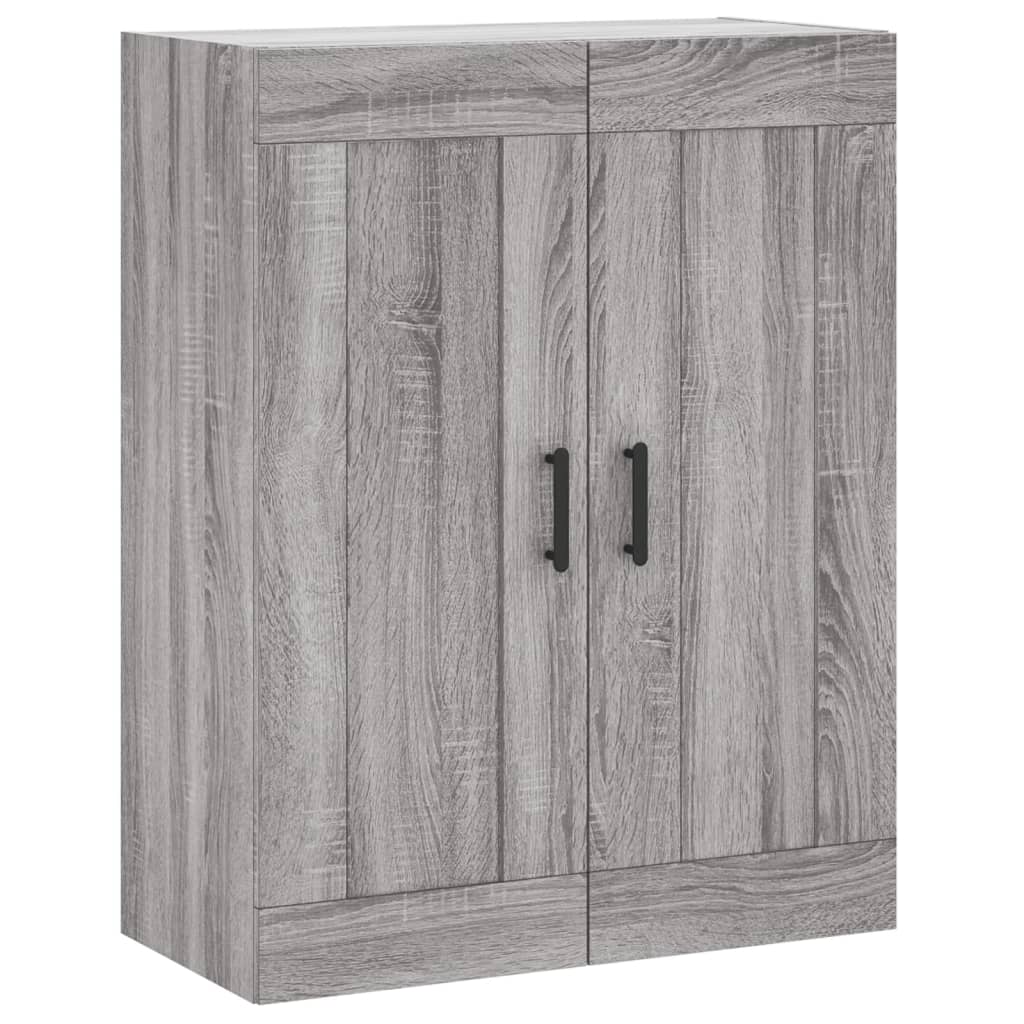 Ντουλάπι Γκρι Sonoma 69,5 x 34 x 180 εκ. Επεξεργασμένο Ξύλο