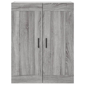 Ντουλάπι Γκρι Sonoma 69,5 x 34 x 180 εκ. Επεξεργασμένο Ξύλο