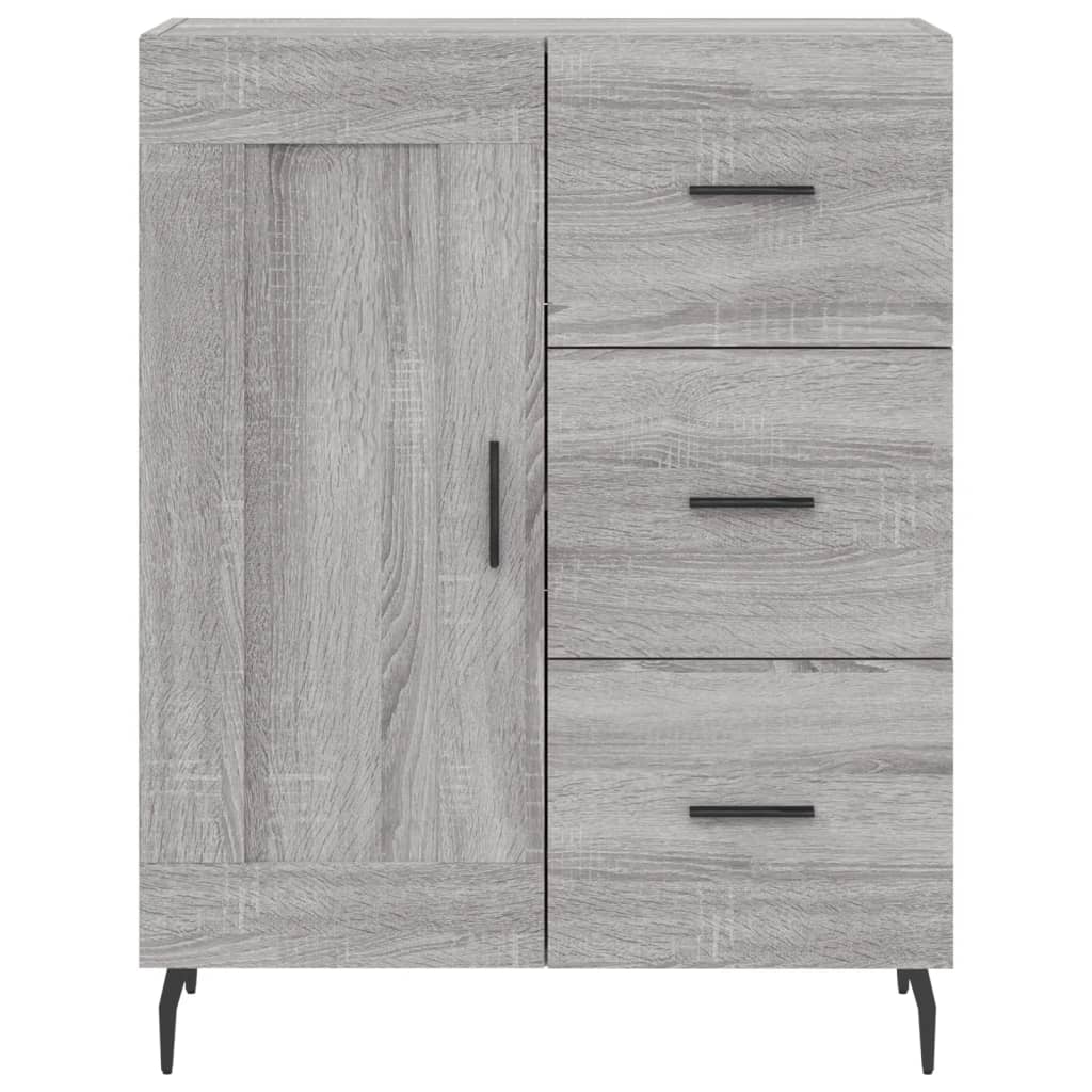 Ντουλάπι Γκρι Sonoma 69,5 x 34 x 180 εκ. Επεξεργασμένο Ξύλο