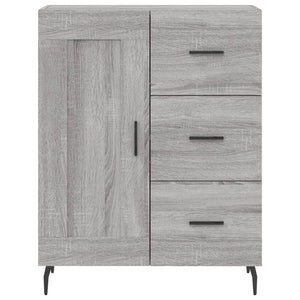 Ντουλάπι Γκρι Sonoma 69,5 x 34 x 180 εκ. Επεξεργασμένο Ξύλο
