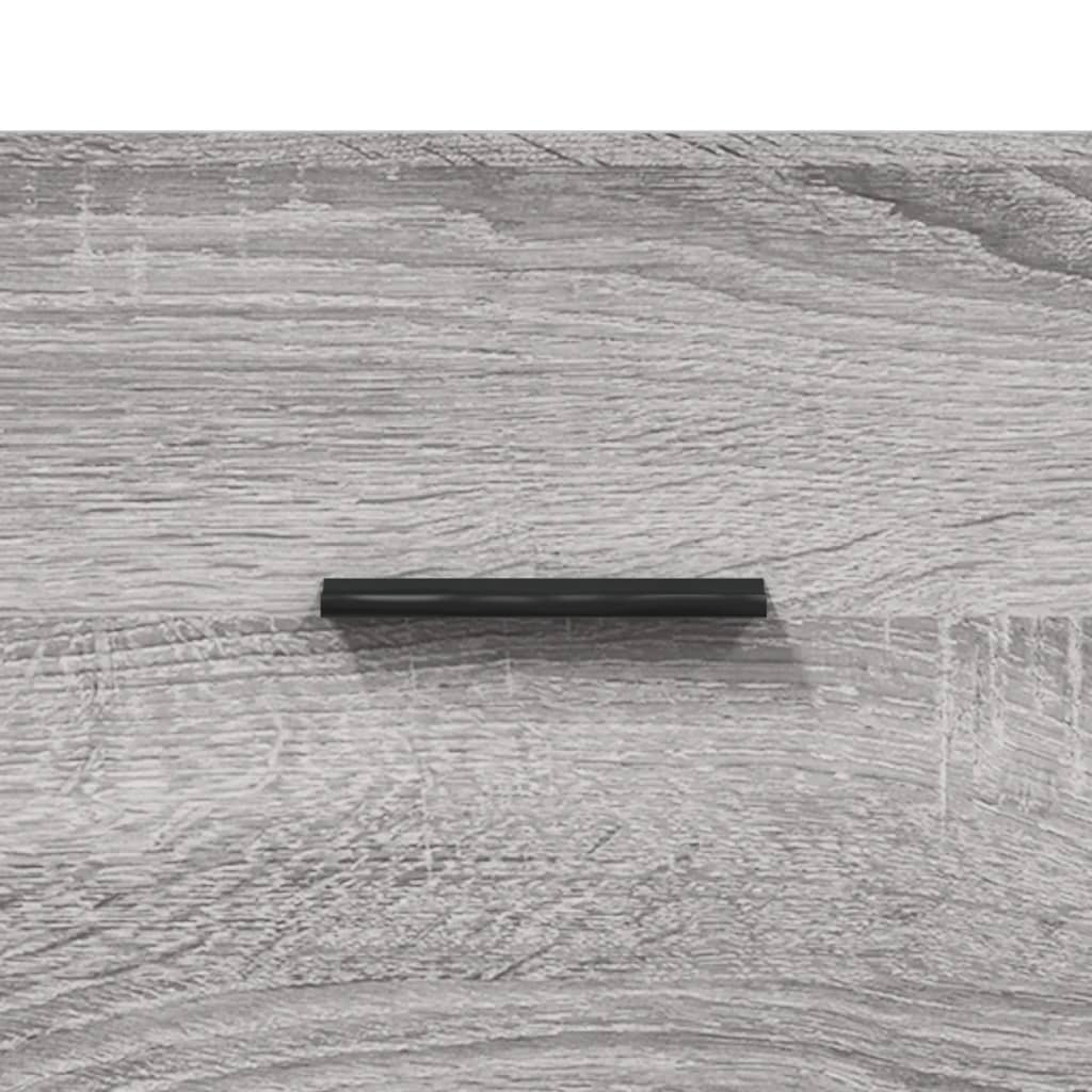 Ντουλάπι Γκρι Sonoma 69,5 x 34 x 180 εκ. Επεξεργασμένο Ξύλο