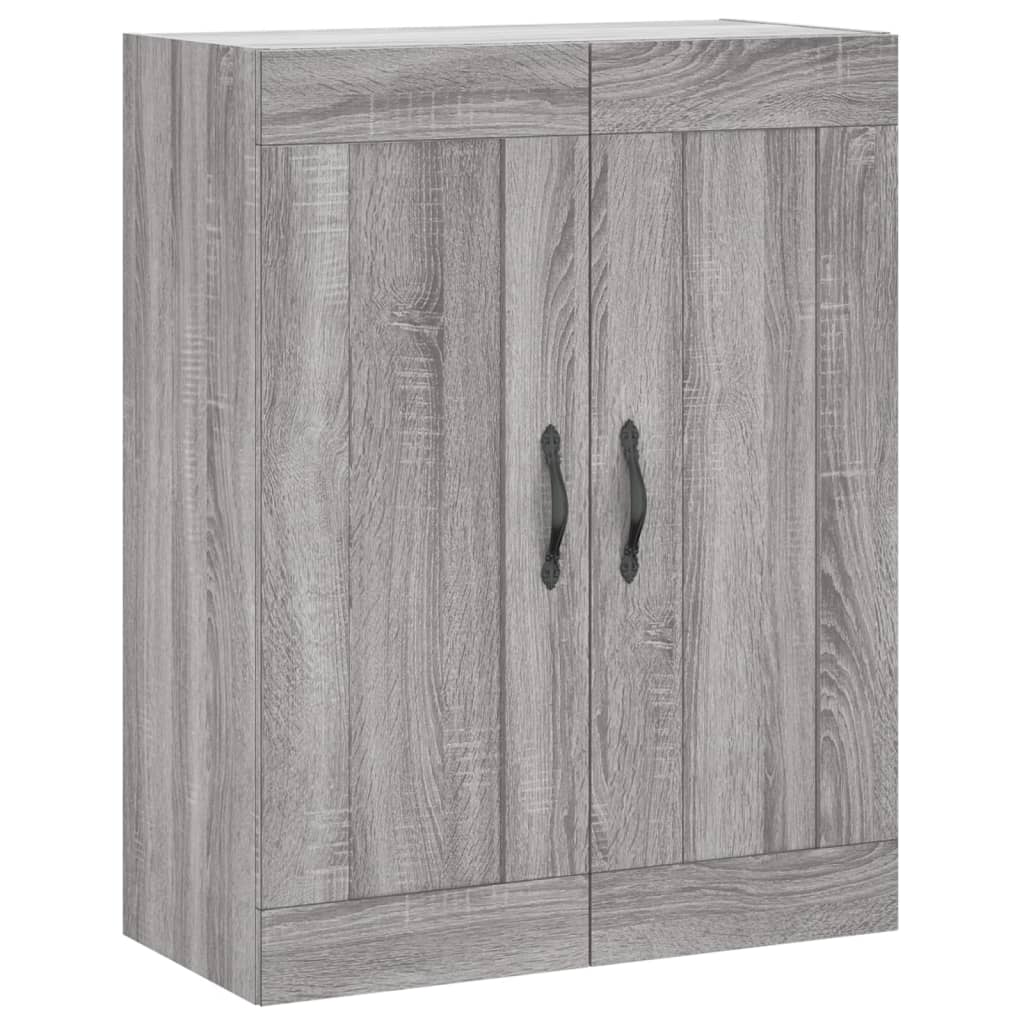 Ντουλάπι Γκρι Sonoma 69,5 x 34 x 180 εκ. Επεξεργασμένο Ξύλο