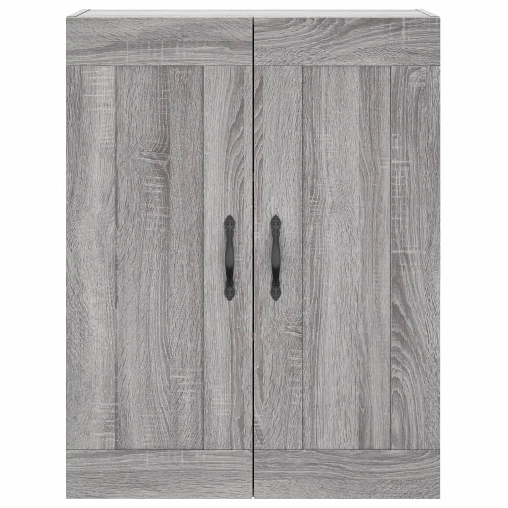 Ντουλάπι Γκρι Sonoma 69,5 x 34 x 180 εκ. Επεξεργασμένο Ξύλο