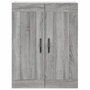 Ντουλάπι Γκρι Sonoma 69,5 x 34 x 180 εκ. Επεξεργασμένο Ξύλο
