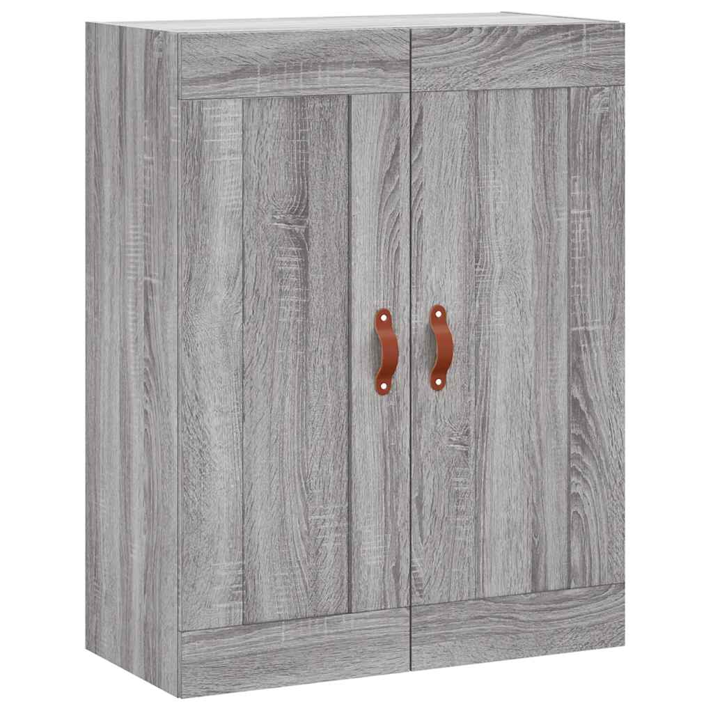 Ντουλάπι Γκρι Sonoma 69,5 x 34 x 180 εκ. Επεξεργασμένο Ξύλο - Pakobazaar