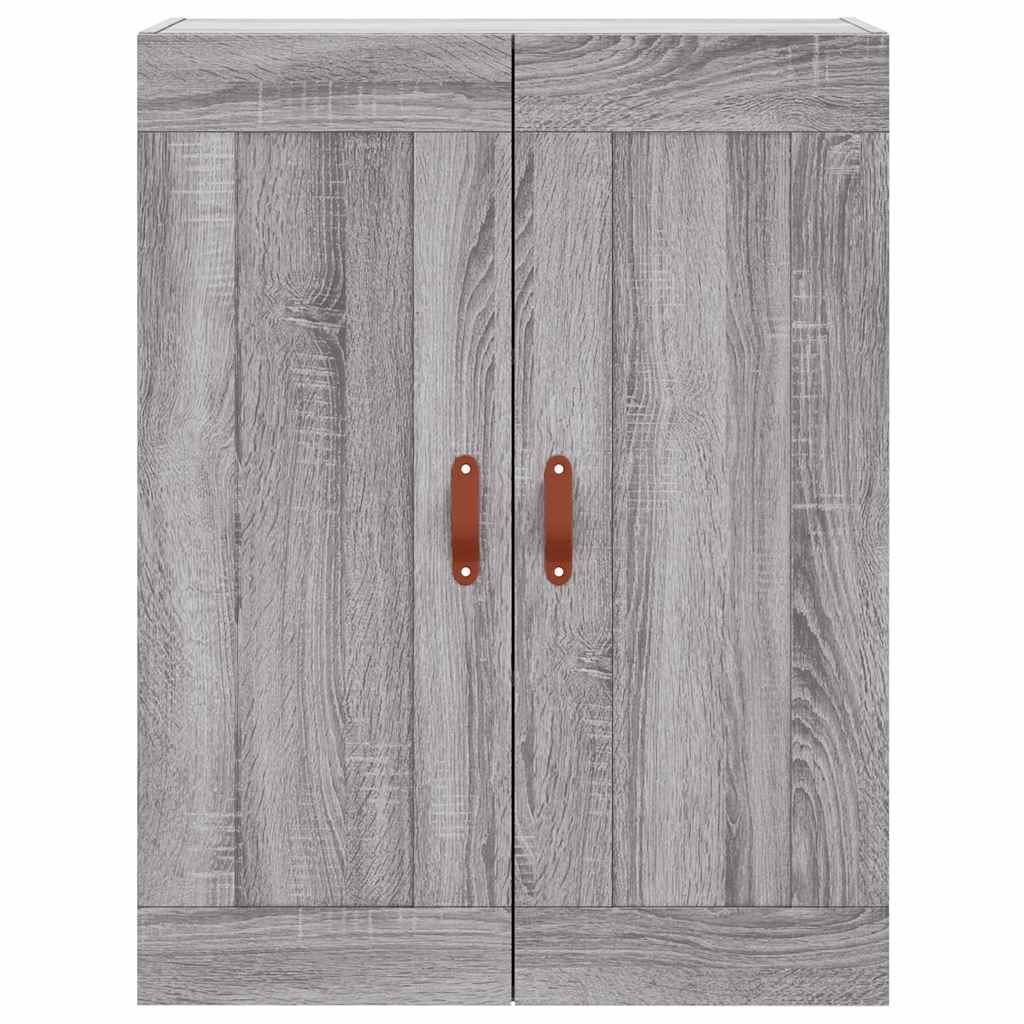 Ντουλάπι Γκρι Sonoma 69,5 x 34 x 180 εκ. Επεξεργασμένο Ξύλο - Pakobazaar