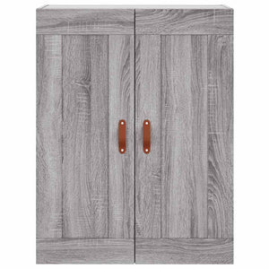 Ντουλάπι Γκρι Sonoma 69,5 x 34 x 180 εκ. Επεξεργασμένο Ξύλο - Pakobazaar