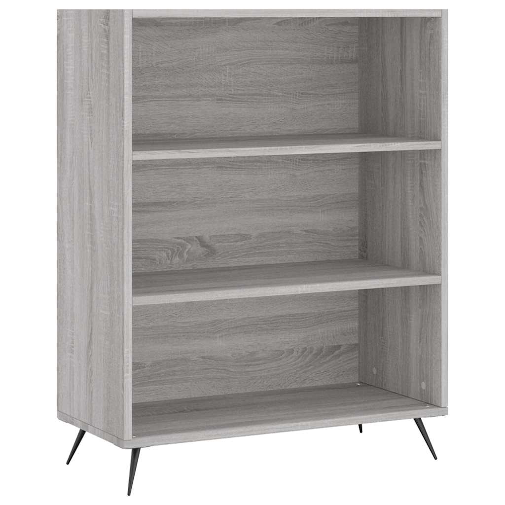 Ντουλάπι Γκρι Sonoma 69,5 x 34 x 180 εκ. Επεξεργασμένο Ξύλο - Pakobazaar